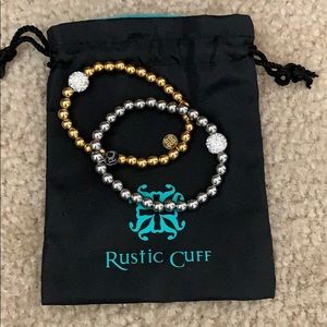 Rustic Cuff bracelet set